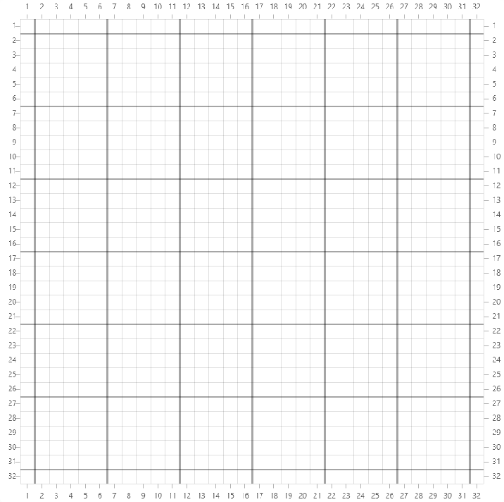 加粗分区坐标轴