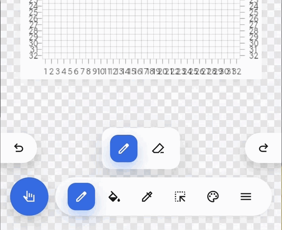 呼出菜单栏按钮